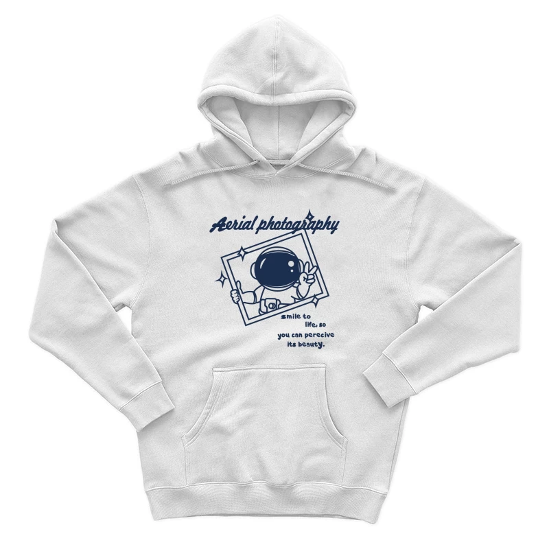 Astronaut, Fotografie, Lächeln, Schönheit, Kunst Herren Pullover Hoodie