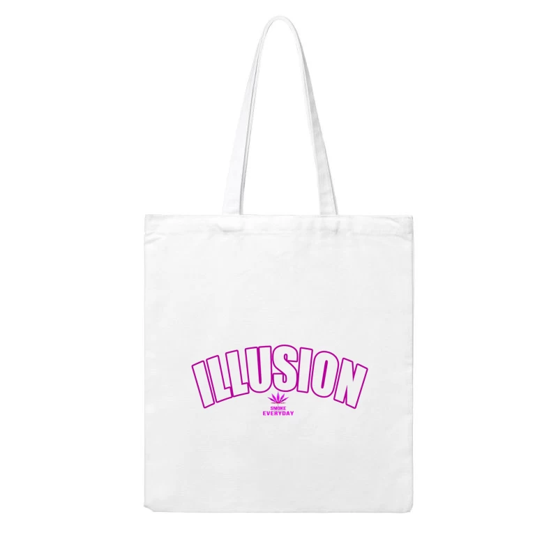 Illusion Smoke Everyday Cotton Tote Bag