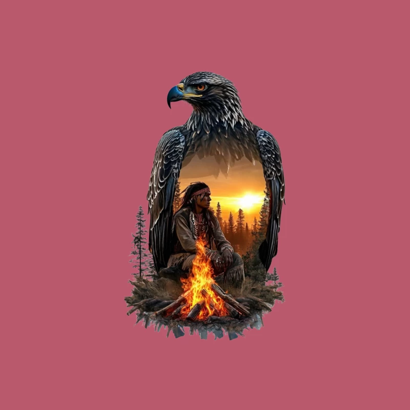 Spirit of the Eagle: A Native American Connection iPhone Case