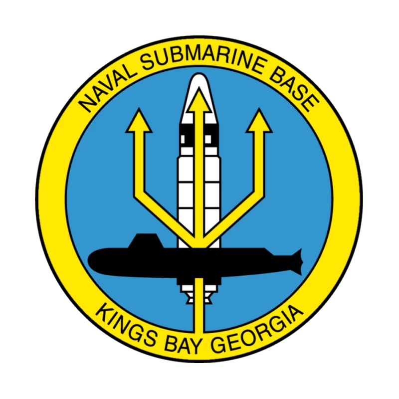 Naval Submarine Base Kings Bay Georgia Pin