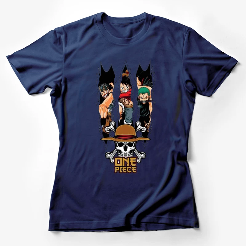 One Piece Character Artwork Female T-Shirt