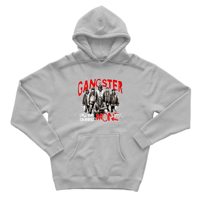 editable gangster money Male Pullover Hoodie