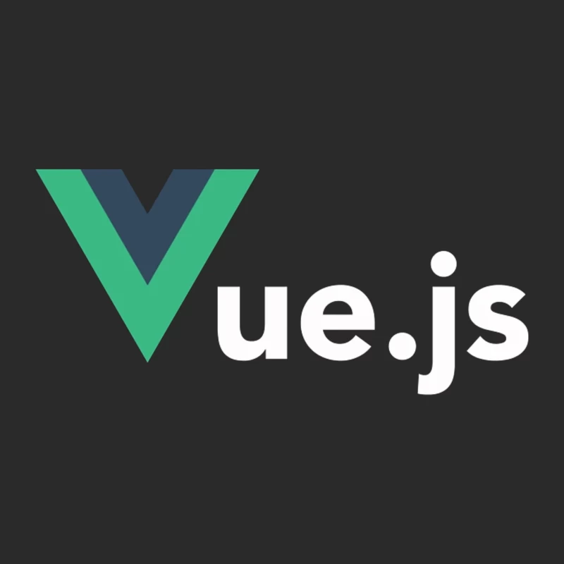 Vue.js JavaScript Frontend Framework Logo Baseball Cap