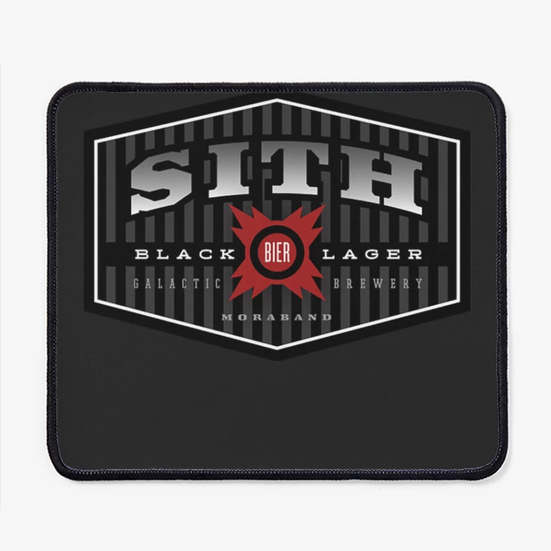 Sith Black Lager Mouse Pad