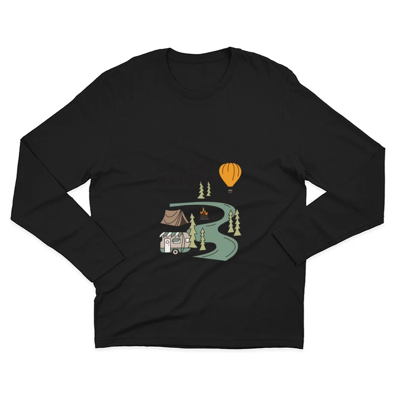  Herren Langarm T-Shirt