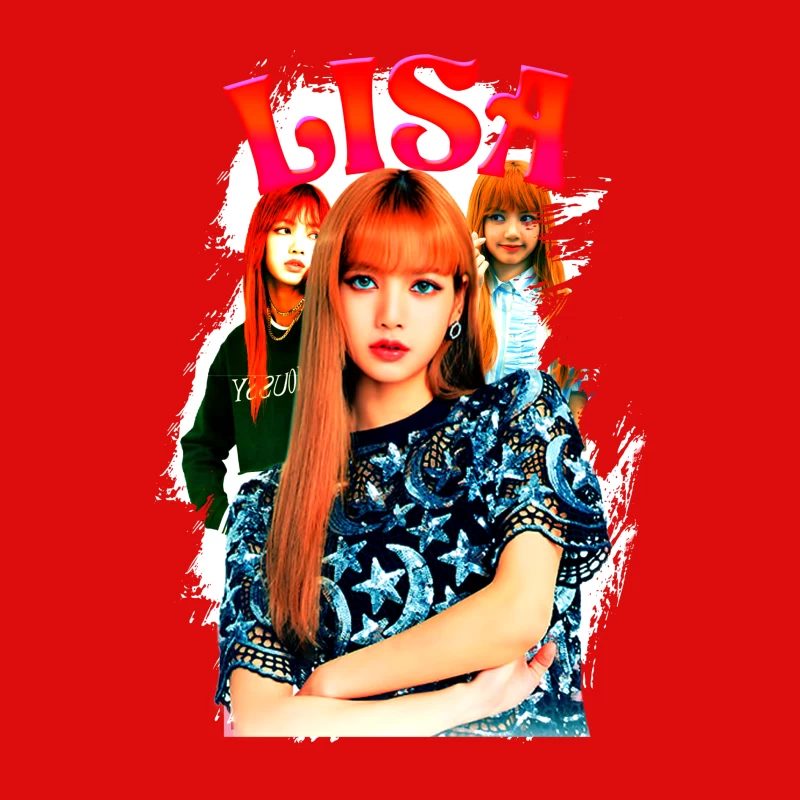 LISA: A K-Pop Icon in Fashion and Music Male Tank Top