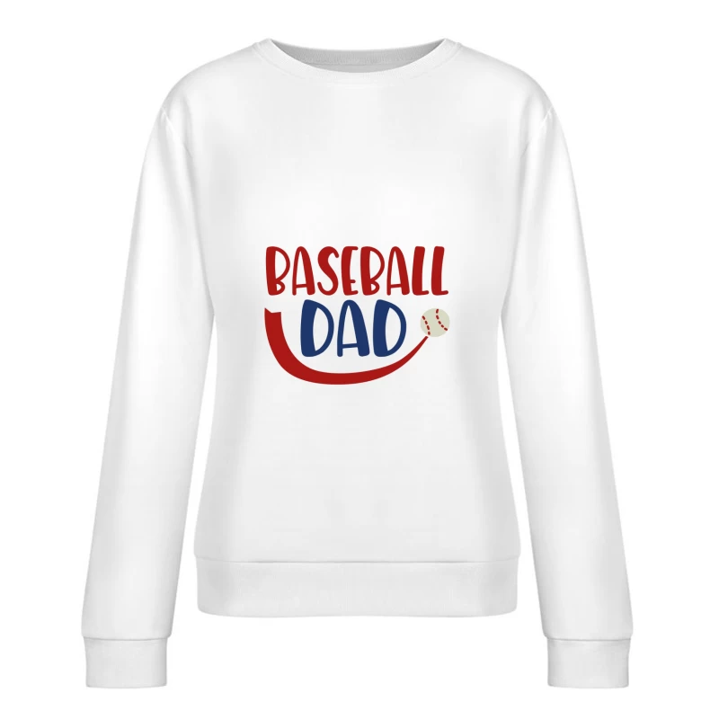T-shirt Papa Baseball Femme Sweat-shirt à enfiler