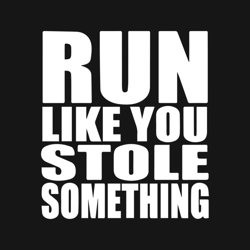 Run Like You Stole Something Mouse Pad