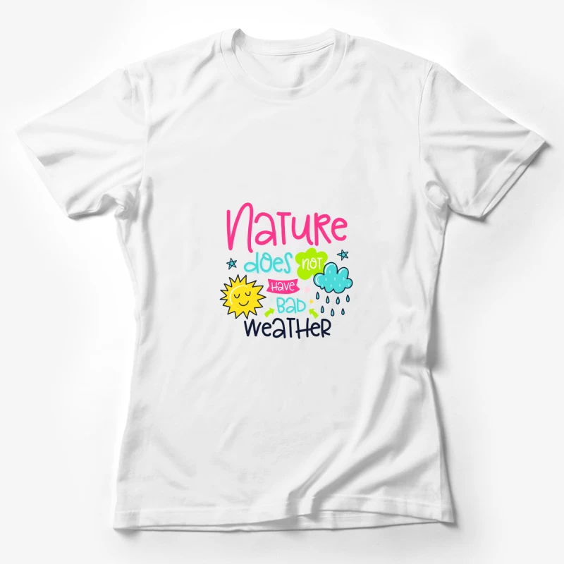 Nature et Météo Positif Femme T-Shirt