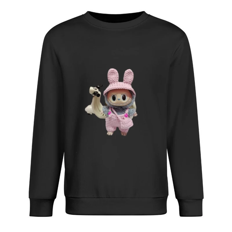 Kawaii Puppe mit Häkeltierkostüm Herren Pullover Sweatshirt