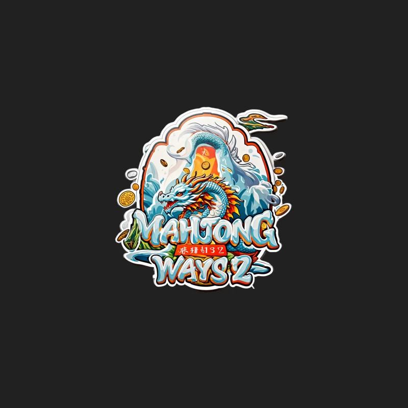 Mahjong Ways 2 Game Logo Bucket Hat