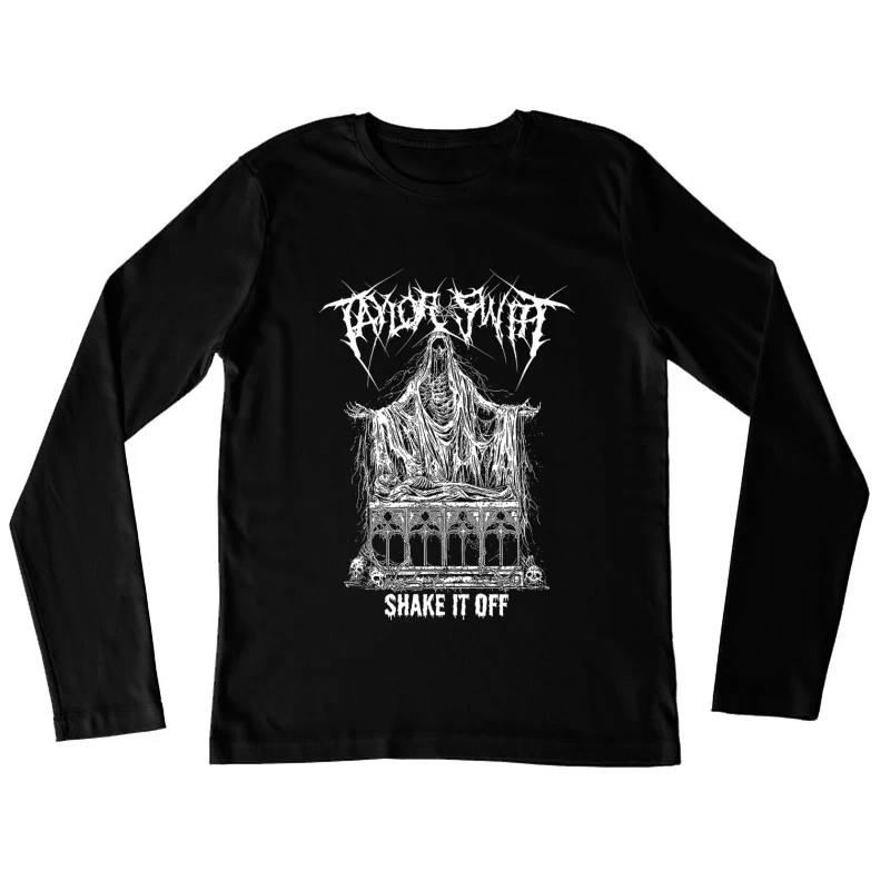 Taylor Swift Metal Shake It Off Female Long Sleeve T-Shirt