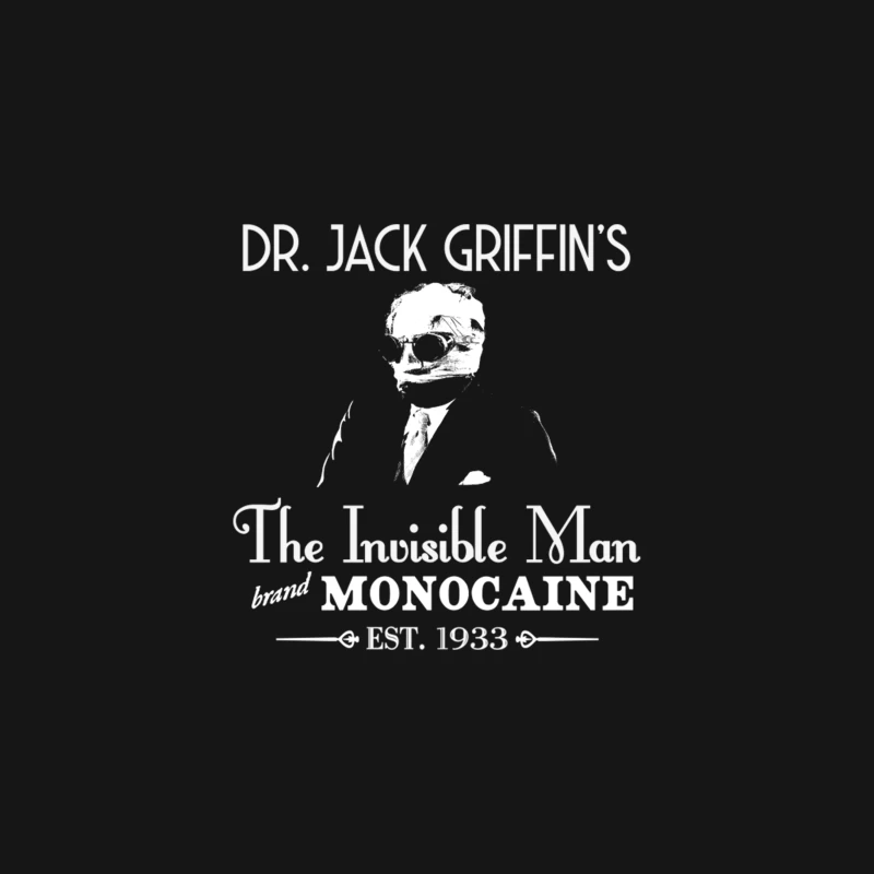 The Invisible Man brand Monocaine Desk Mat