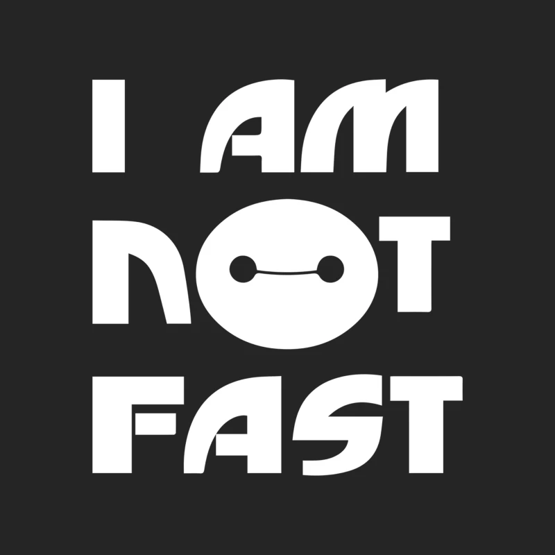 I Am Not Fast Male Pullover Sweatshirt
