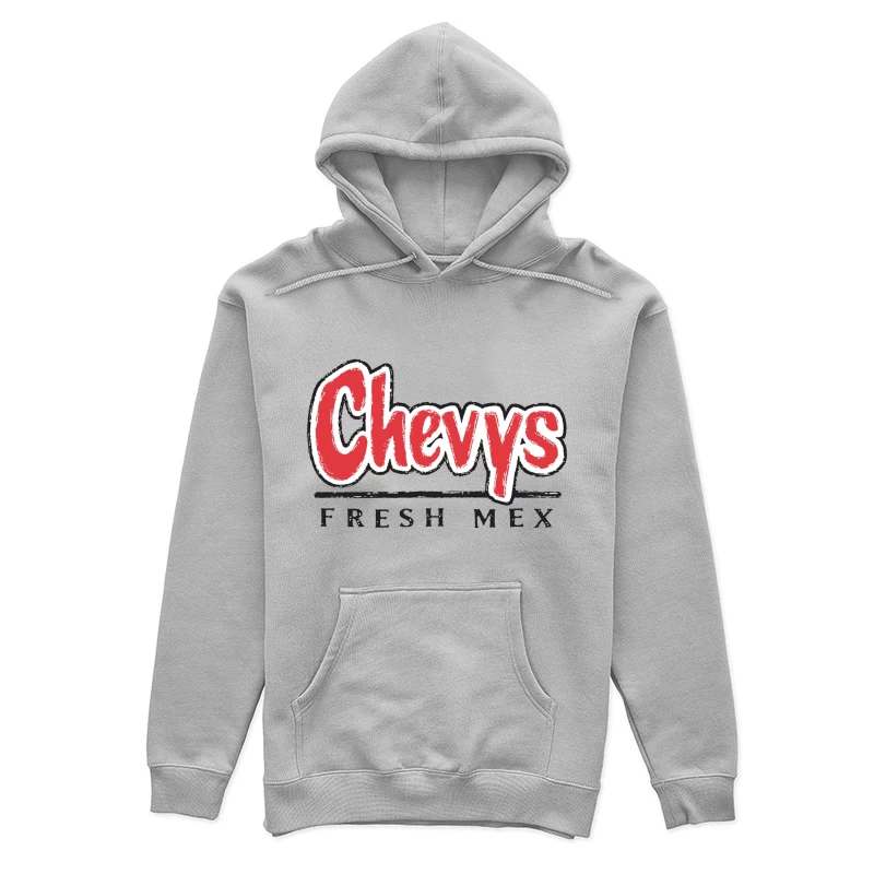 Chevys Fresh Mex Restaurant Logo Design Female Pullover Hoodie