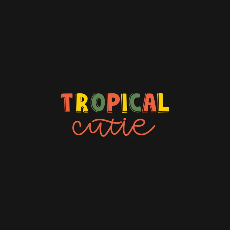 Design coloré tropical Homme Manches Longues T-Shirt