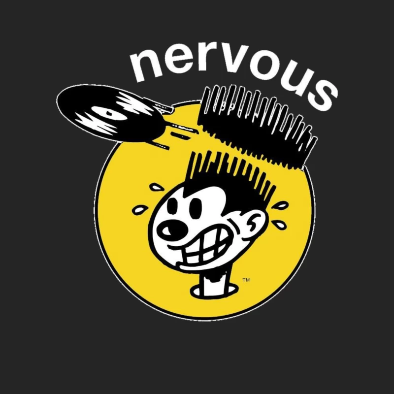 THE NERVOUS RECORDS Male Pullover Sweatshirt