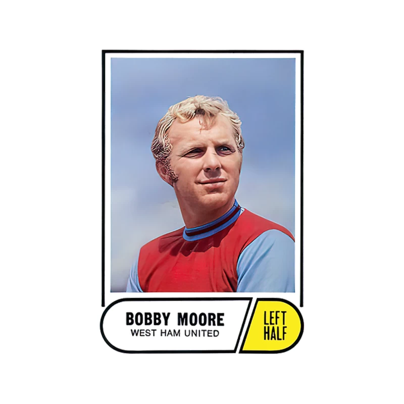 Bobby Moore  Retro Fan Design Tapestry