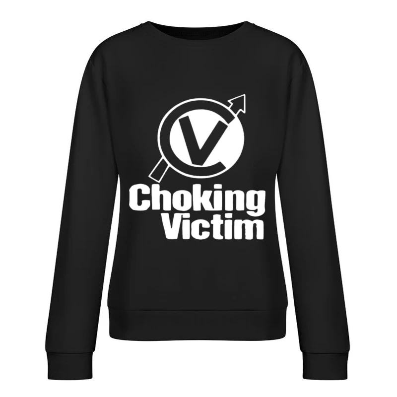 Choking Victim The Punk Rock 2 Female Pullover Sweatshirt