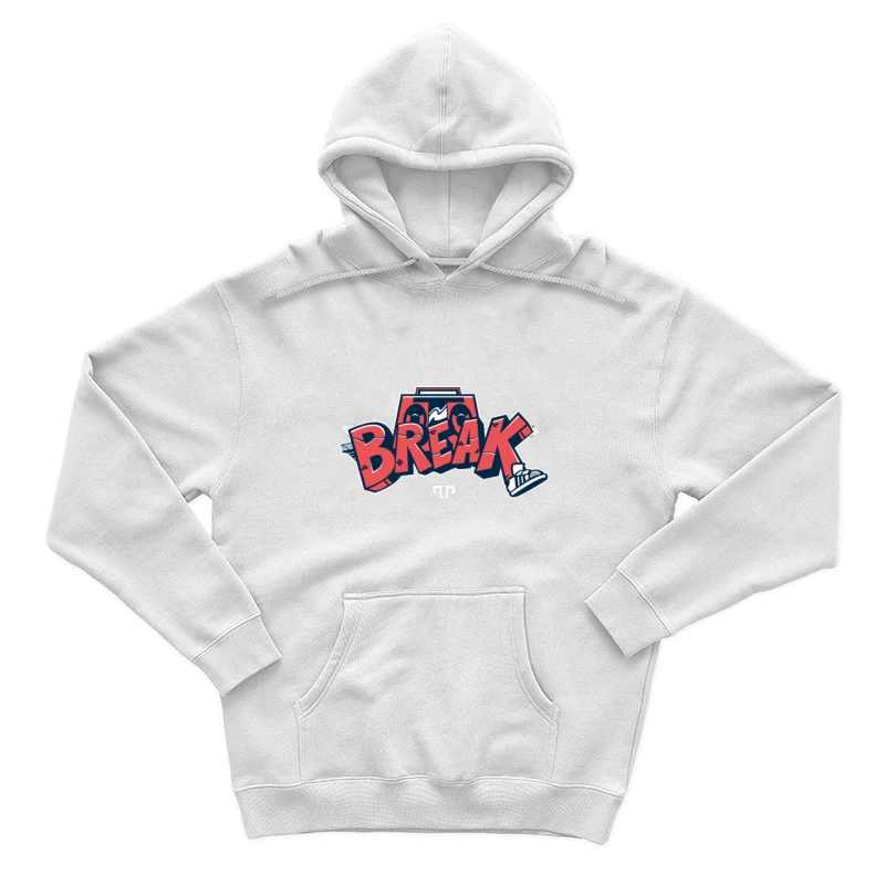 Break-Tanz Graffiti Design auf Tape Herren Pullover Hoodie