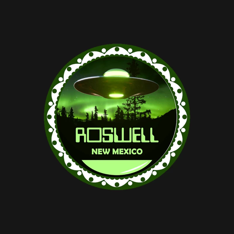 Roswell New Mexico Travel Badge Male Long Sleeve T-Shirt