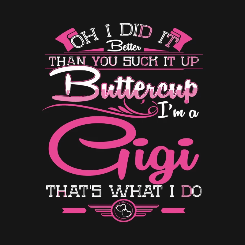 Confiance de Gigi en rose et blanc Homme T-Shirt