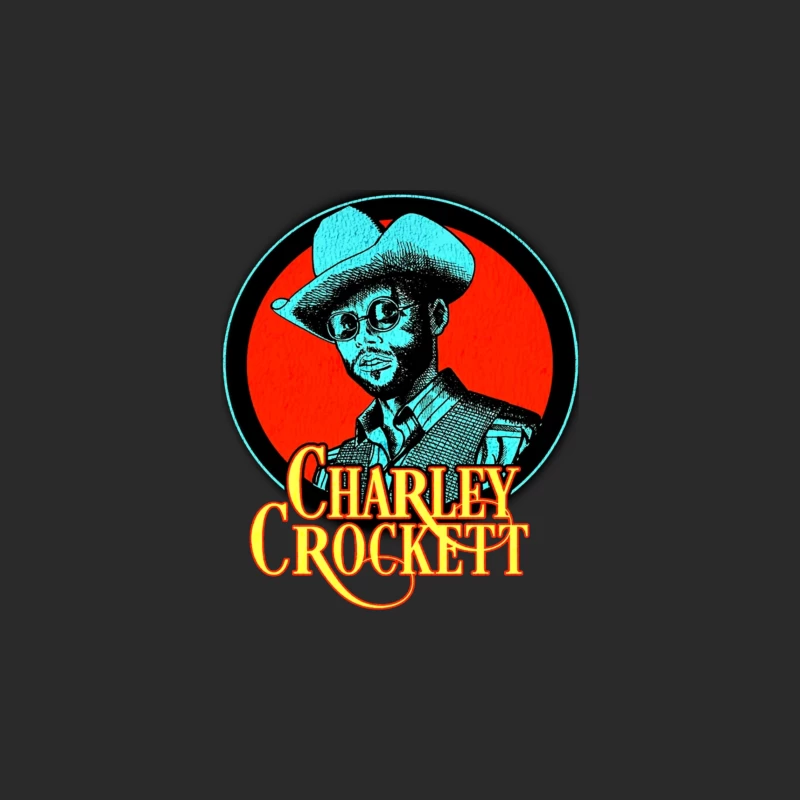 Vintage Charley Crockett Western Music Logo Design Baseball Cap