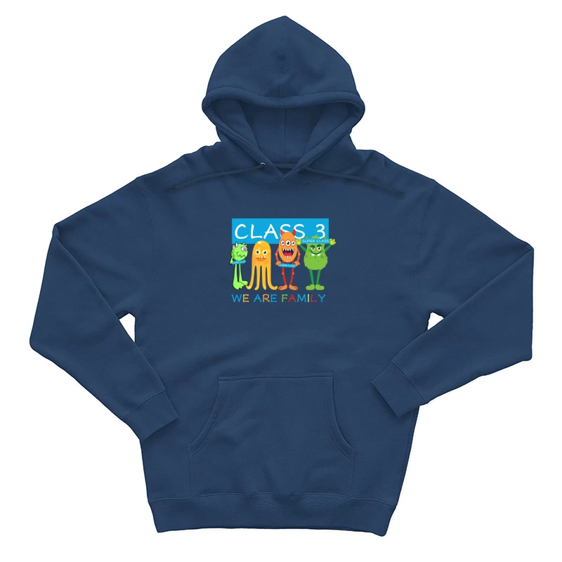 Kreative Monster für die Klasse 3 Herren Pullover Hoodie