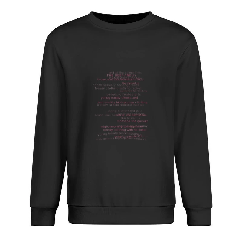 Collezione di abbigliamento moderno e alla moda Felpa pullover Uomo