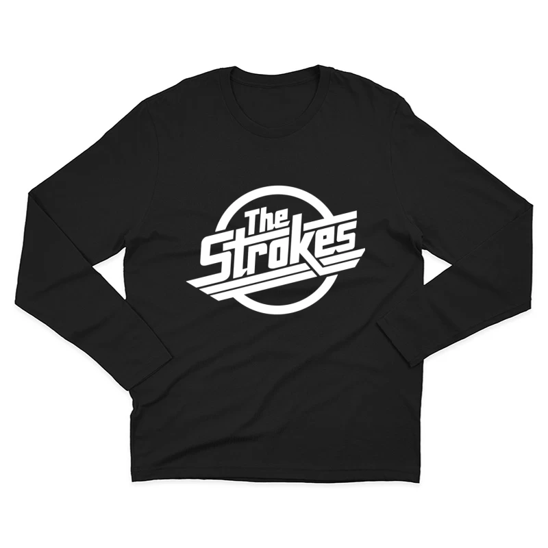 The Strokes Band Logo Outline Male Long Sleeve T-Shirt