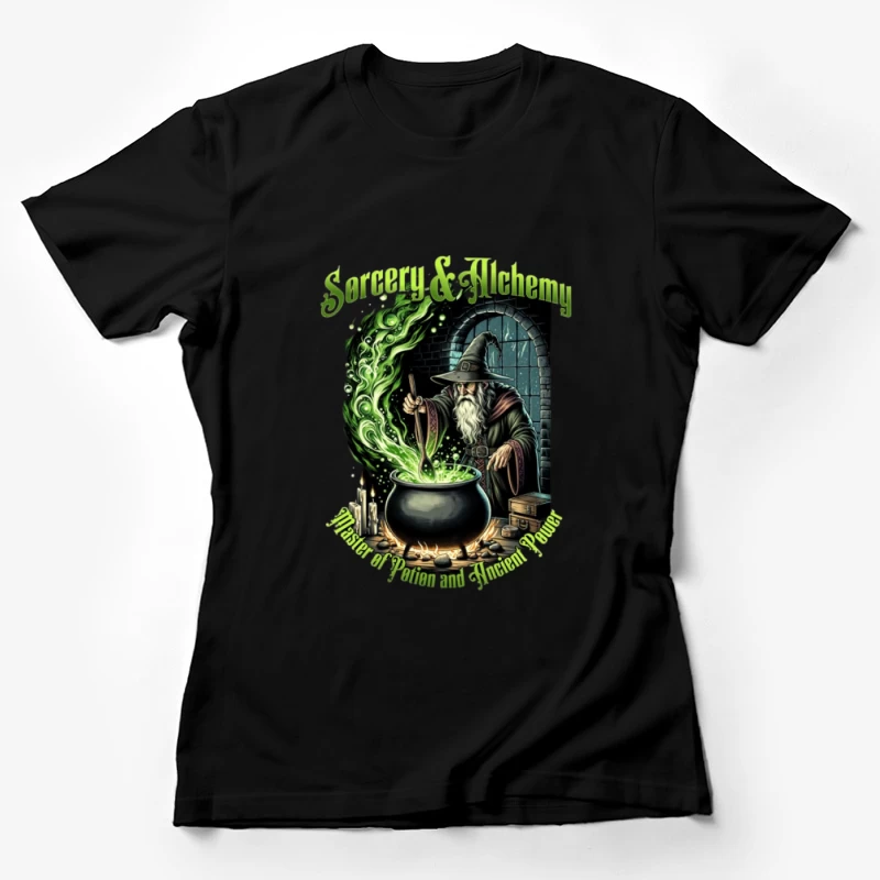 Sorcier en Alchimie Femme T-Shirt