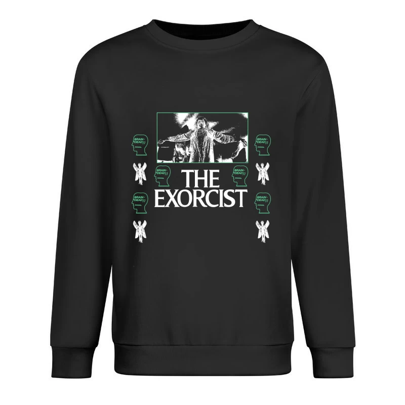The Exorcist – Horrorfilm Posterdesign Herren Pullover Sweatshirt
