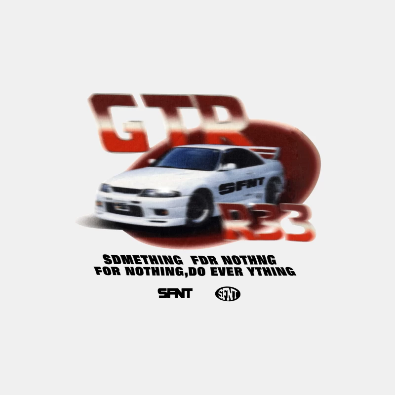 Nissan GTR R33 Design Herren Tanktops