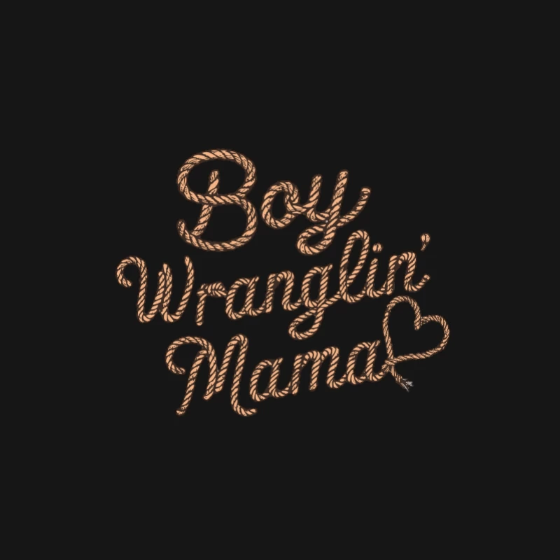 Design Mamma Cowboy Maglietta maniche lunghe Uomo