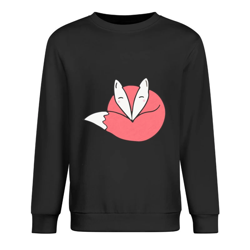Renard adorable endormi Homme Sweat-shirt à enfiler