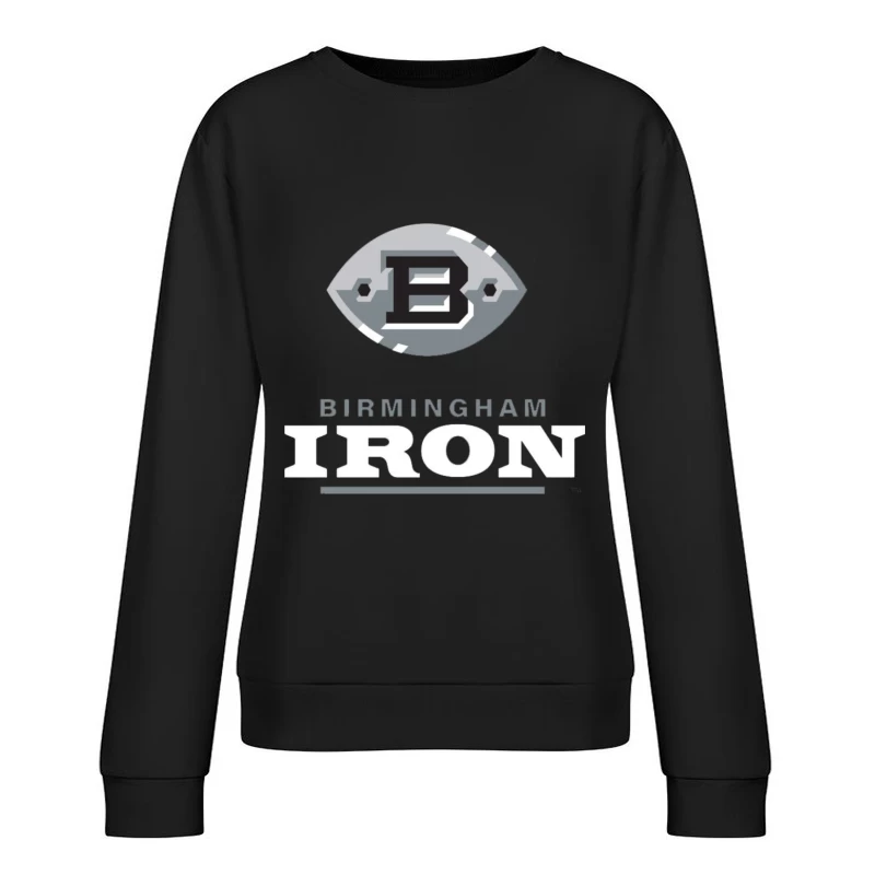 Birmingham Iron AAF Football Female Pullover Sweatshirt