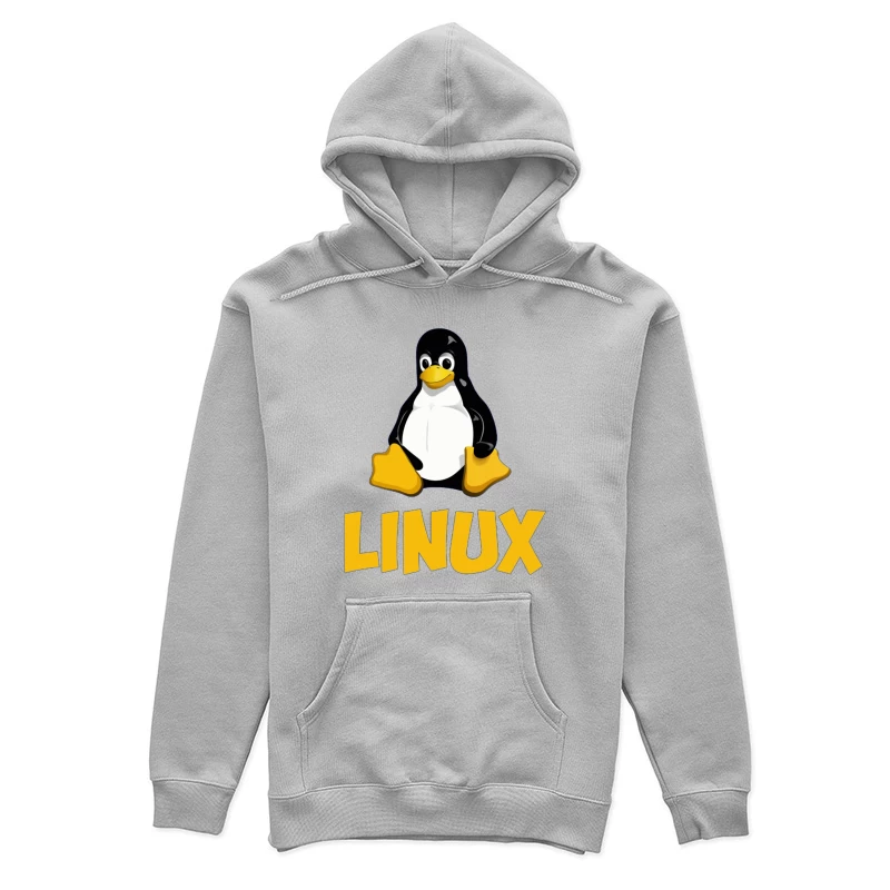 Tux: The Linux Operating System Mascot Logo Female Pullover Hoodie