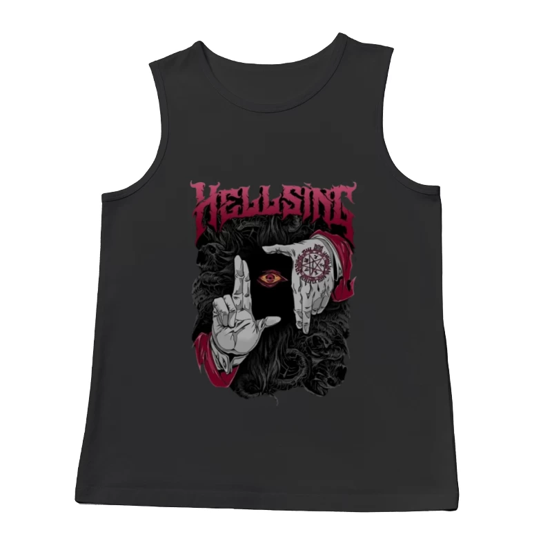Höllische Gesten und Symbolik Herren Tanktops