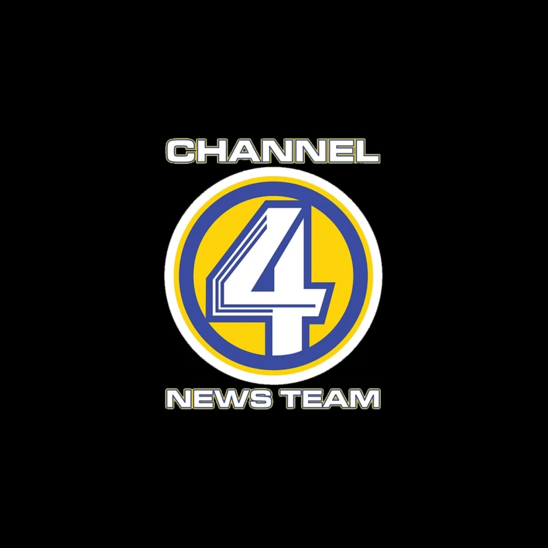 KVWN Channel 4 News Logo Mouse Pad