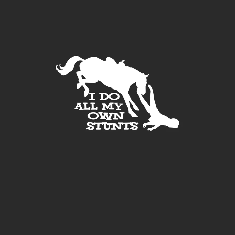 I Do All My Own Stunts Horse Baseball Cap