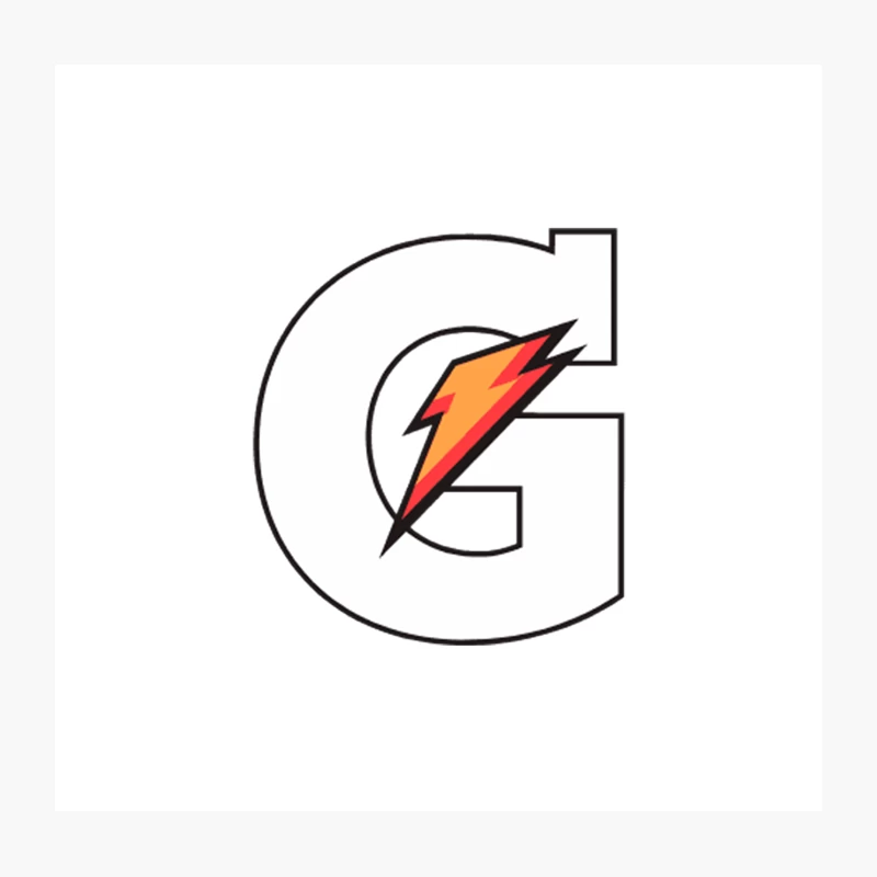 Gatorade Logo Throw Pillow