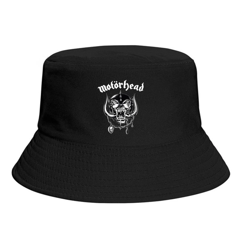 Motörhead Classic War Pig Metal Band Logo Bucket Hat