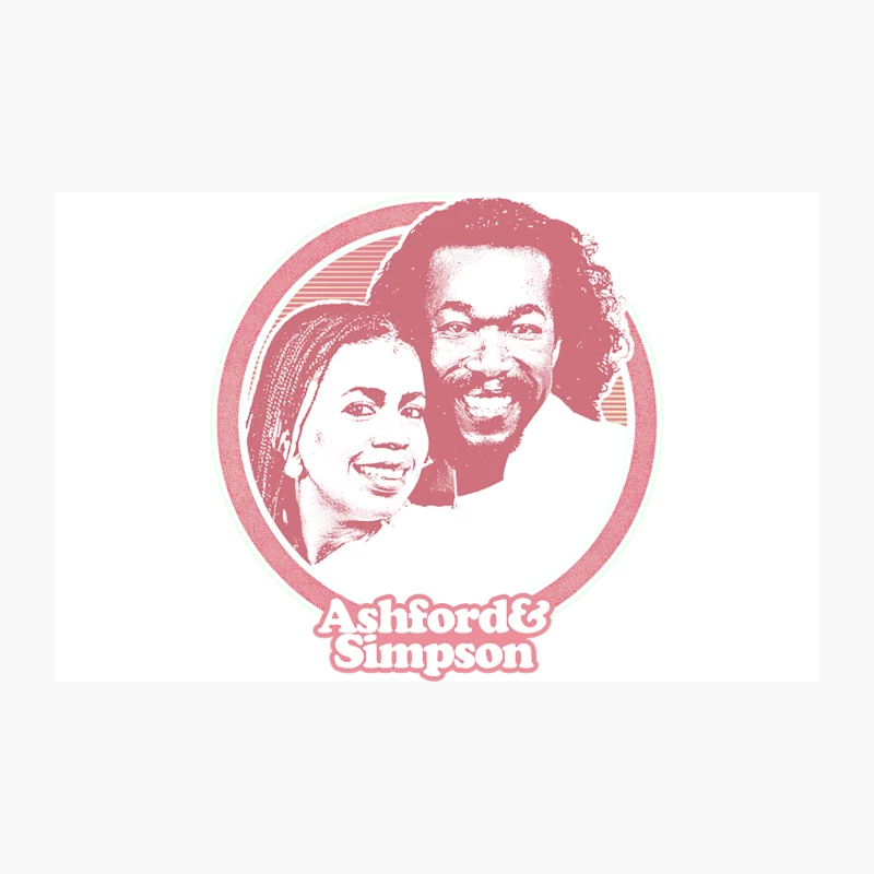 Ashford &amp_ Simpson  80s Retro Soul Fan Design Travel Mug
