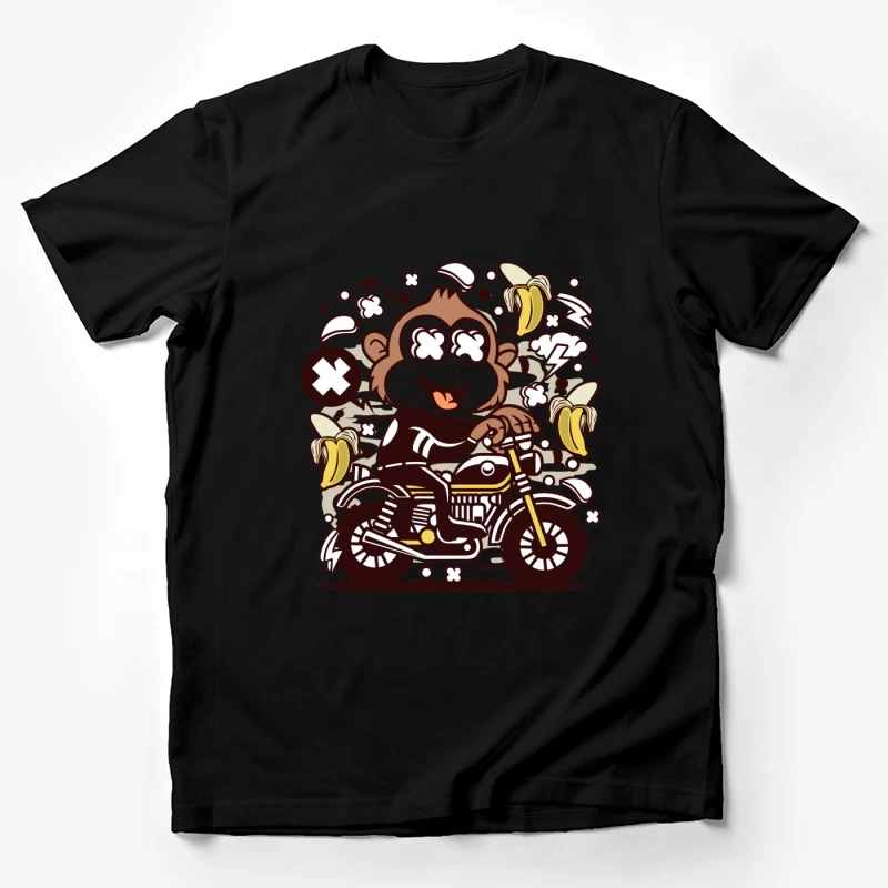 Singe Motard Exalté Homme T-Shirt