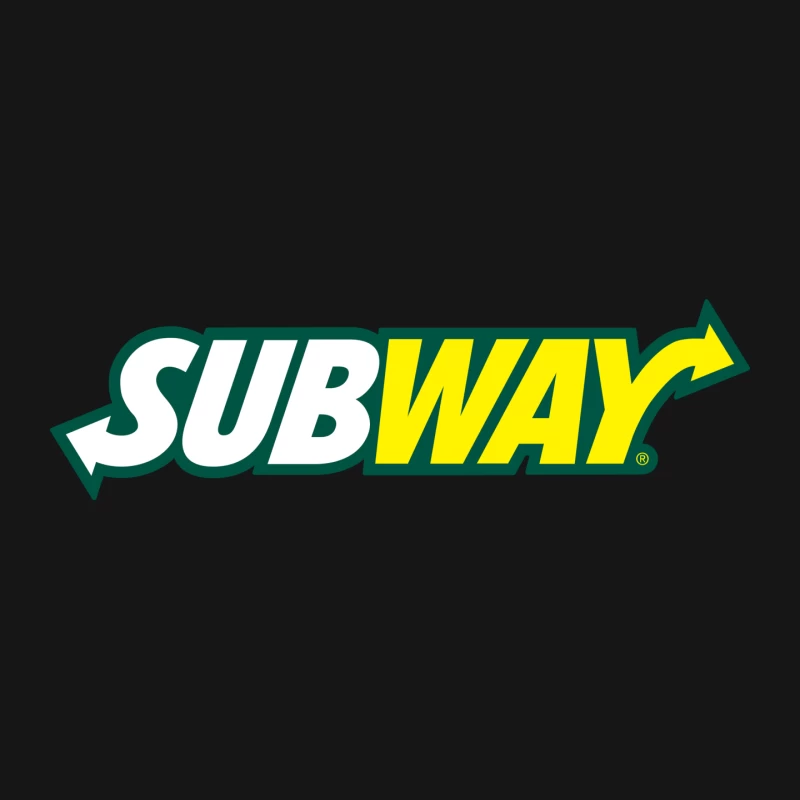 Subway Restaurant Logo Mouse Pad