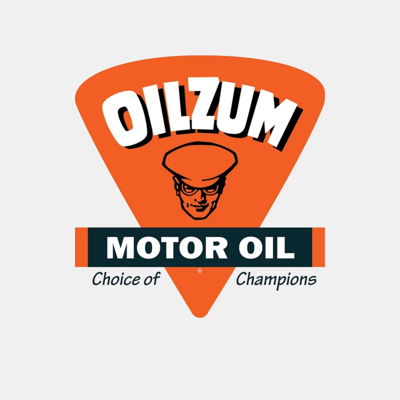 Vintage Oilzum Motor Oil Logo with Retro Design Male Tank Top