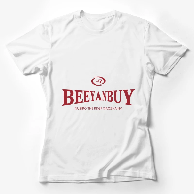 Beeyanbuy Mode Logo Damen T-Shirt