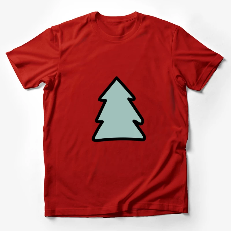 Icône de sapin minimaliste Homme T-Shirt