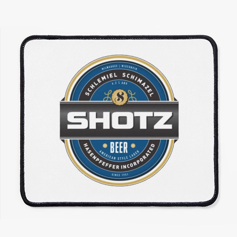 Shotz Beer Mouse Pad