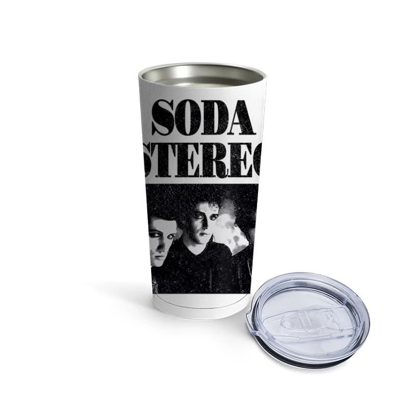 Soda Stereo Band Retro Travel Mug